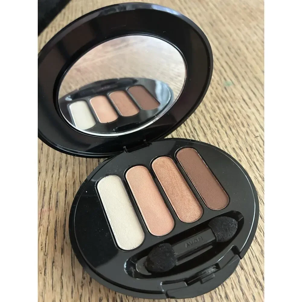 Avon True Color Eyeshadow Quad Sandy Corals Quad Q201 New No Box Eye Shadow